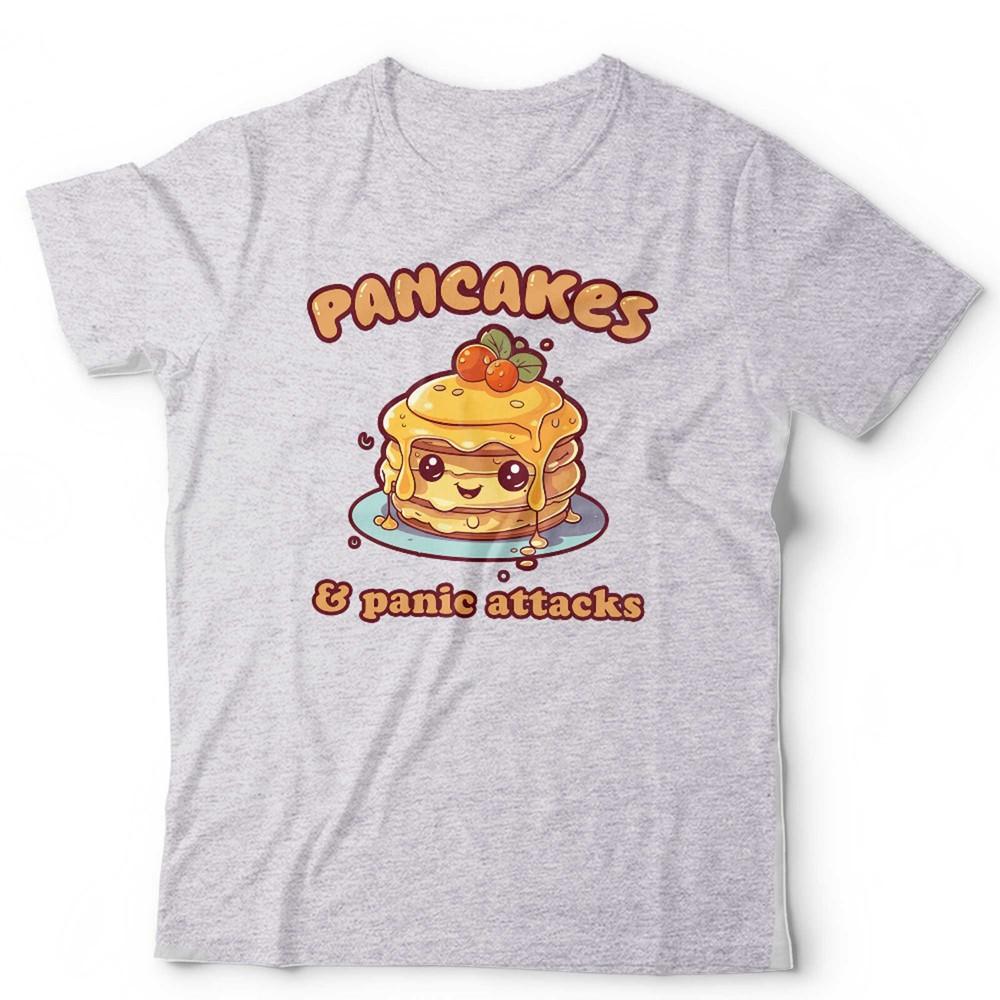 

Mental Health T Shirt Pancakes And Panic Attacks Unisex Funny Anxiety Depression XL