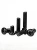 Black Zinc Plated Phillips Head Machine Screw - M2 To M8