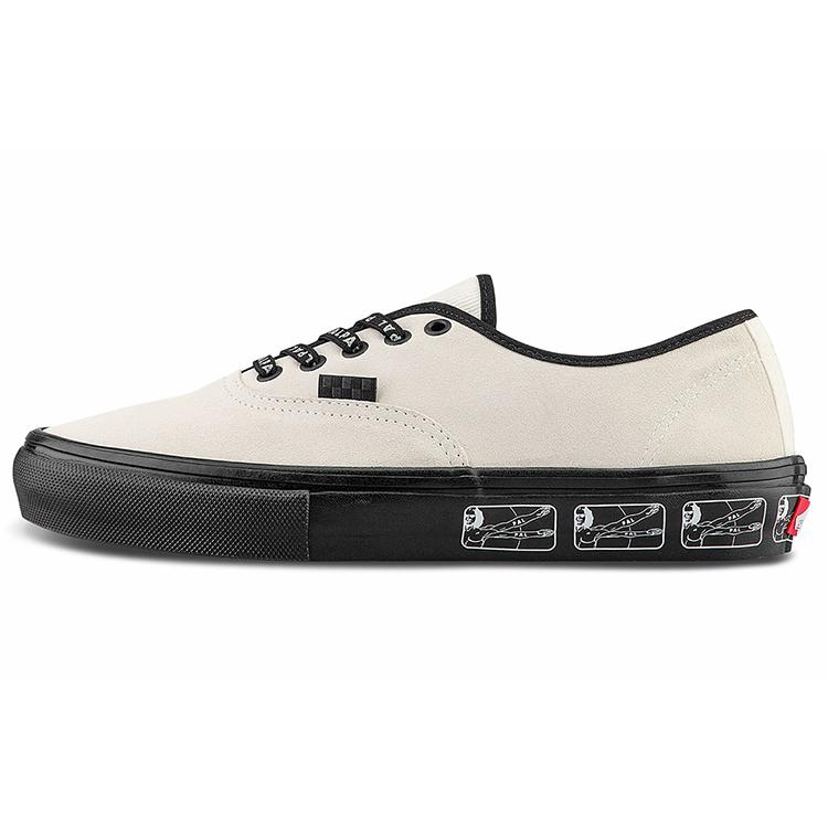 

Vans Unisex Authentic Sneakers White/Black VN0A5FC8A93 41