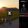 Reflective Vest with Arm Bands Running Gear Ultralight Mesh Safety Vest for Running Cycling Dog Walking Motorcycling