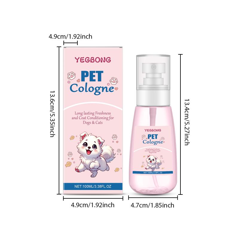 Pet Odor Eliminator Spray Deep Cleaning Fresh Scent Cleans Pet Fur Neutralizes Air Perfect for Homes with Multiple Pets