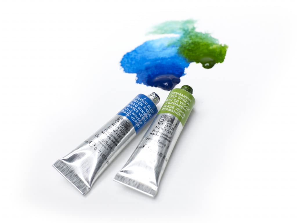 Winsor Newton Professional Watercolor 18809812 & 12-Color Set, 5ml,