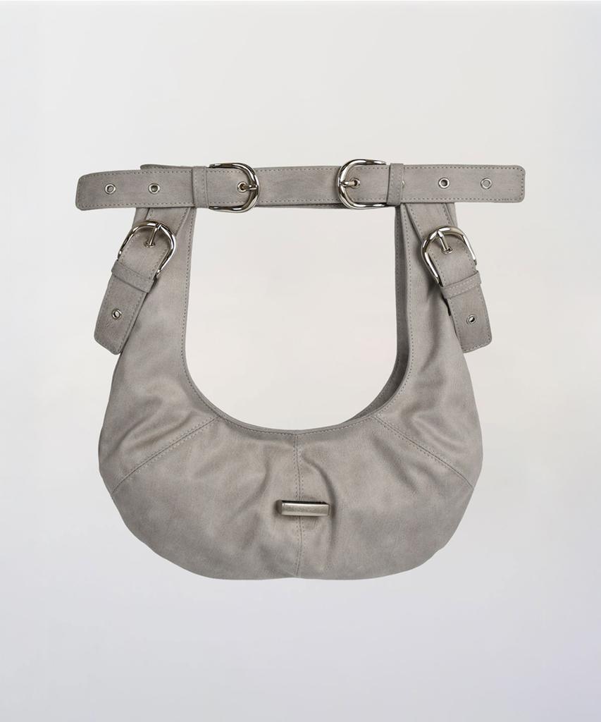 Yujeong Ring Buckle Bag (Light Gray)