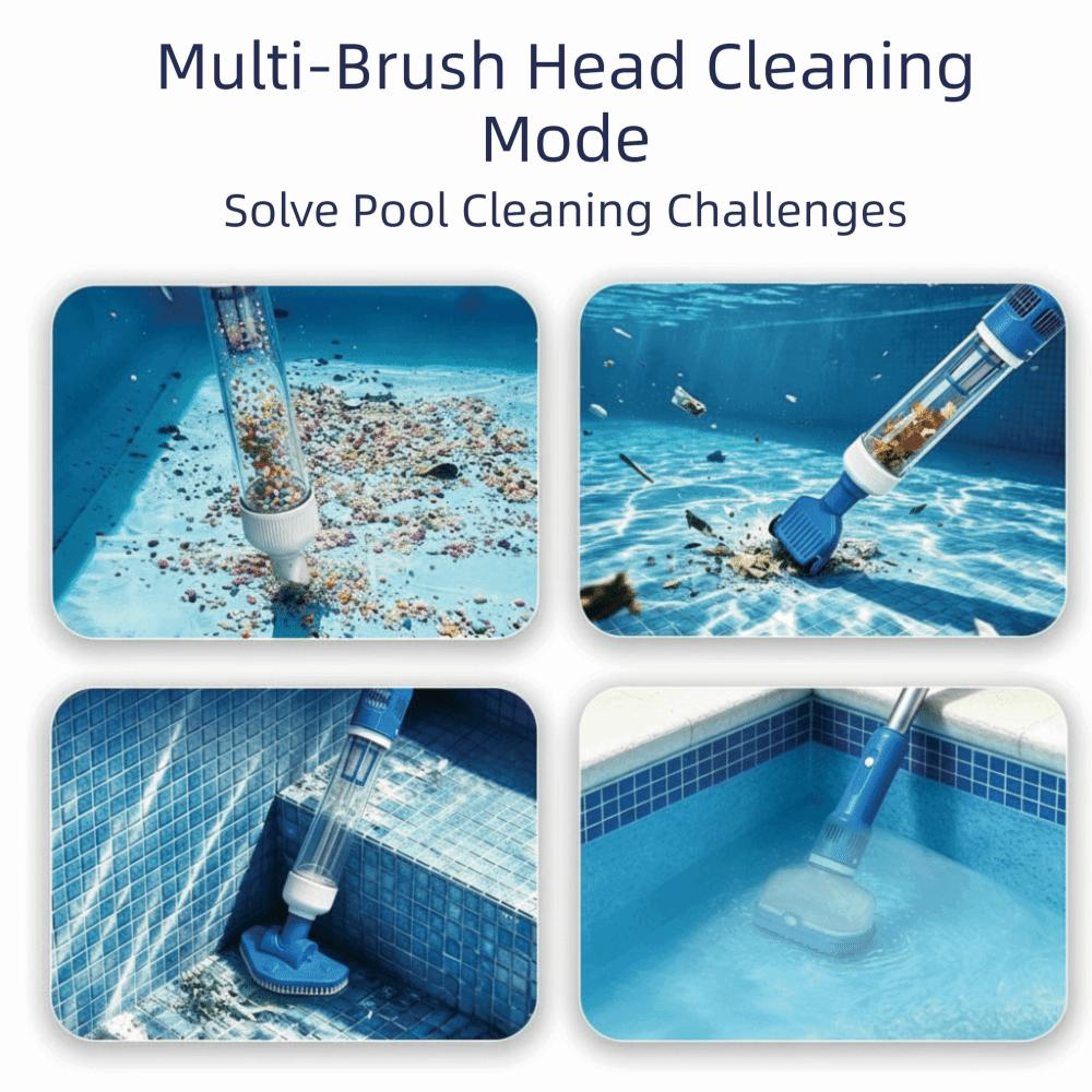 High-Efficiency Cordless Handheld Sewage Suction Device Modular Swimming Pool Device Swimming Pool