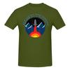 1 Piece Rocket Art Funny 100 Cotton Tshirt Fly To The Moon Tops Tees For Unisex