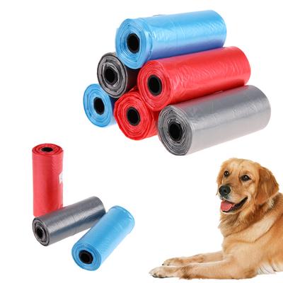20pcs/Roll Pet Dog Poop Bags Puppy Waste Poo Pick Up Clean Bag Color