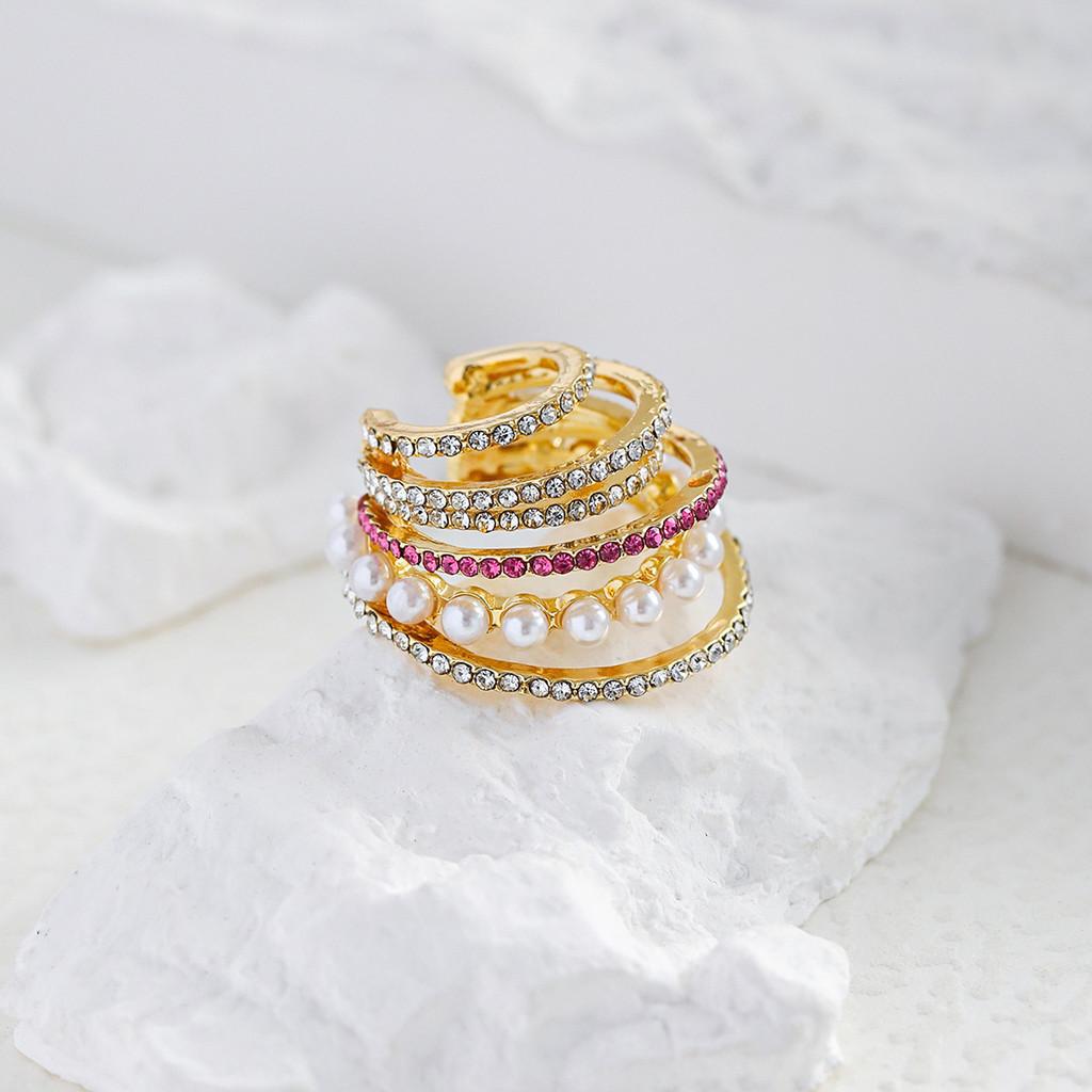 Unique Irregular Geometric Fan Earrings In Vibrant Colors Summer