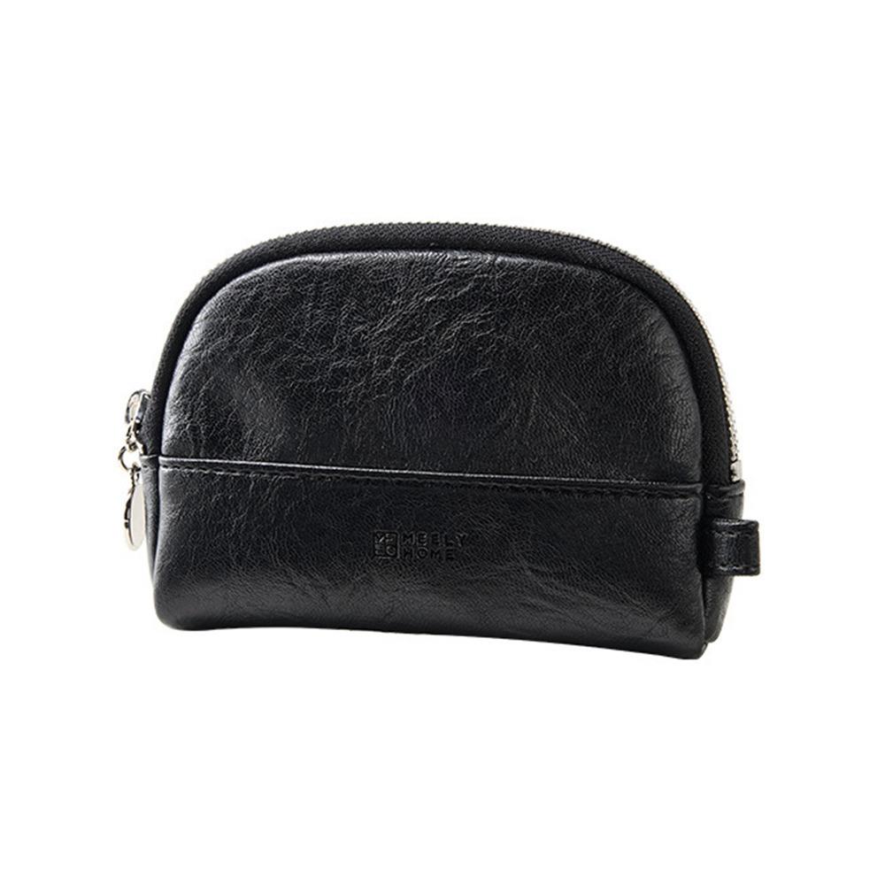 Portable PU Leather Coin Wallet Multi-functional Zipper Key Storage Bag Women Wallet
