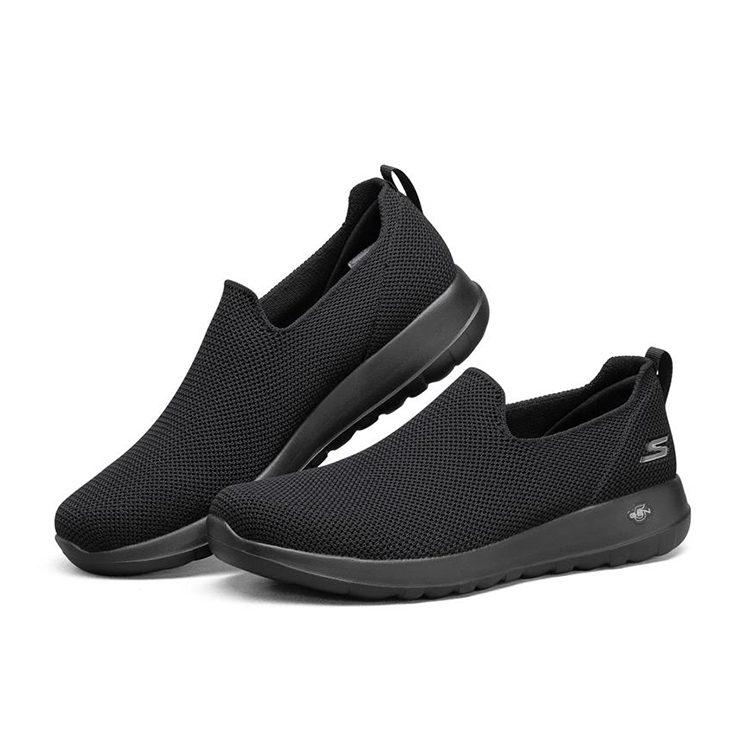 Skechers GO WALK Max Traspiranti Basse Scarpe Casual da Uomo Tutto Nero 216170-BBK