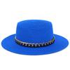 New French summer sun hat women's Panama straw hat fashion outdoor beach hat versatile breathable top hat