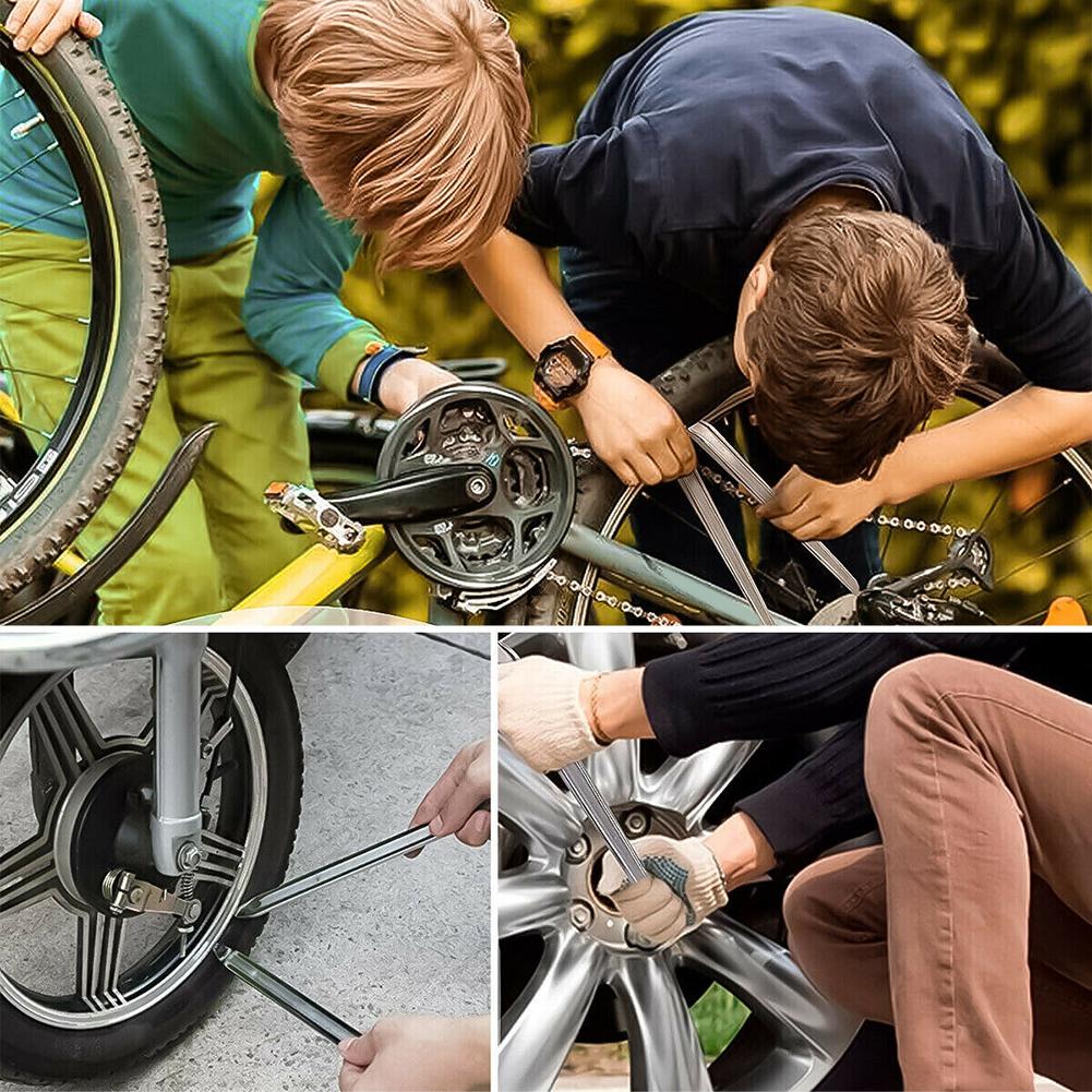 30cm Car Motorcycle Spoon Tire Iron Repair Tool Kit Rim Opener Lever Changer Bars Lever 12" Pry Bar Car Repair Tools