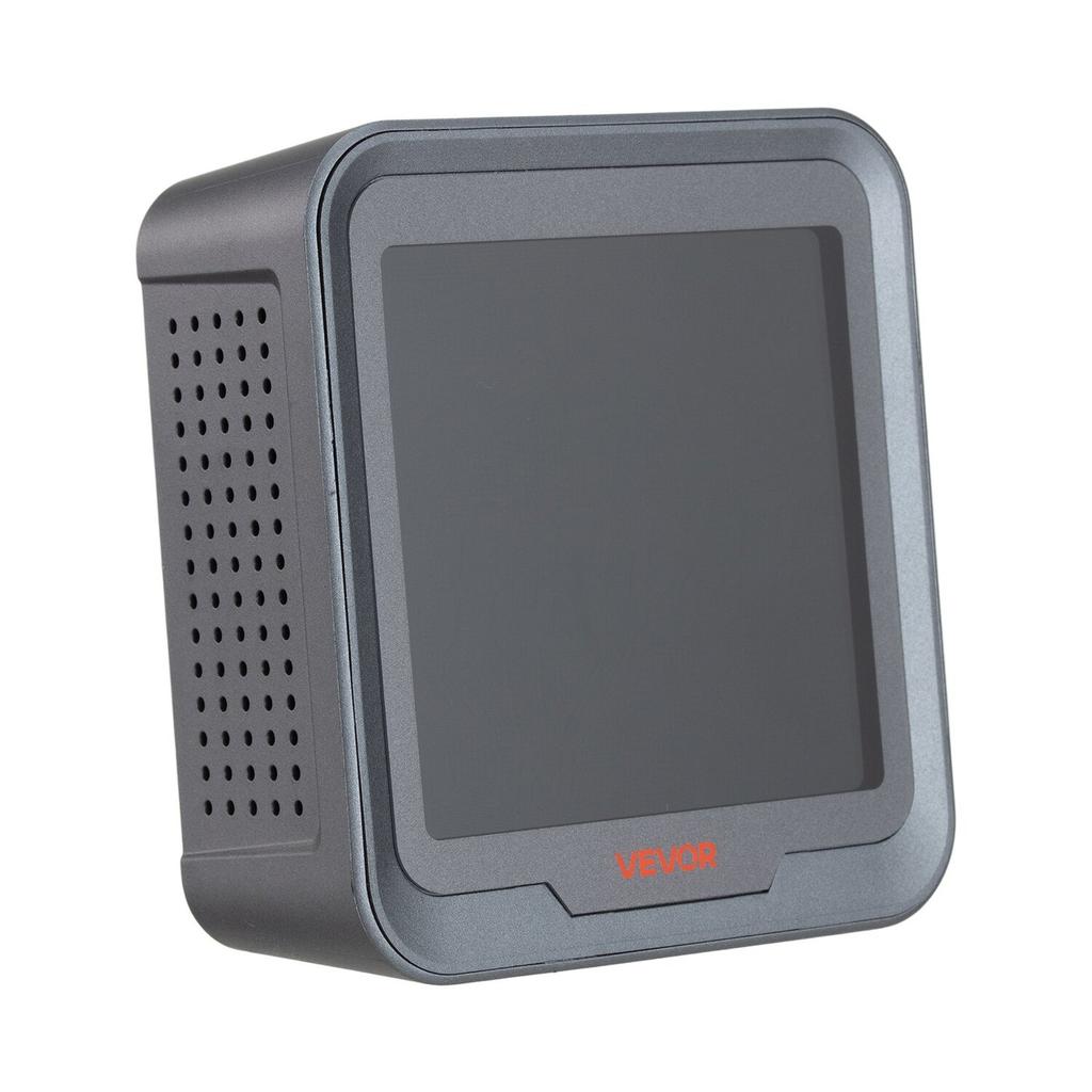 Carbon Dioxide Monitor, CO2 Controller with Temperature and Humidity Display, 4.57m NDIR Sensor Cable Carbon Dioxide Detector, CO2 Sensor for