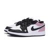 Jordan Air Jordan 1 Urban Chic Style Vintage Low top Vintage Basketball Shoes Men's White Pink 553558-131(Team85-)