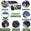 1 PC Car Front and Rear Windshield Snow Shield, Thickened Car Oxford Cloth Snow and Sunshade All-in-one Cover, Waterproof and Durable Windshield