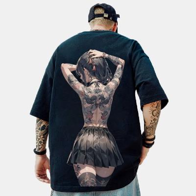 Sommer 3D Druck Lustige Animation T-Shirts Für Herren Kurzarm Locker Street Tops Hip Hop Tees Übergroßes T-Shirt