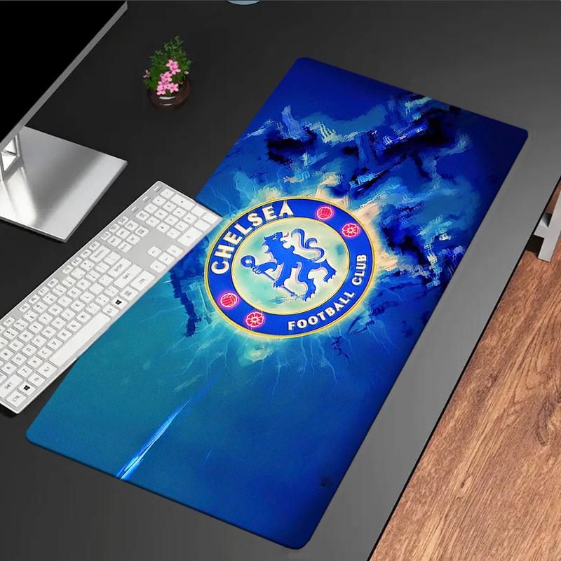 Blue Chelsea Football Club Logo Mouse pad, Gaming Mouse Pad, keyboard pad, Desk Decor for computer notebook Fan Gift Birthday Gift