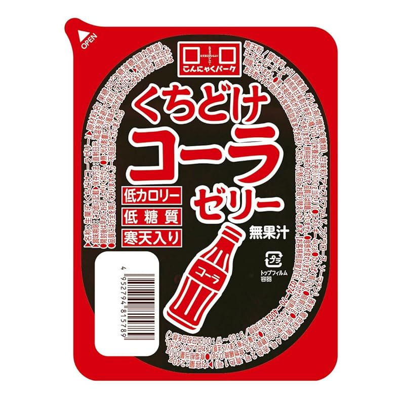 

Konnyaku Park Kuchidoke Cola Jelly agar jelly Mouth jelly 240g x 18 pieces