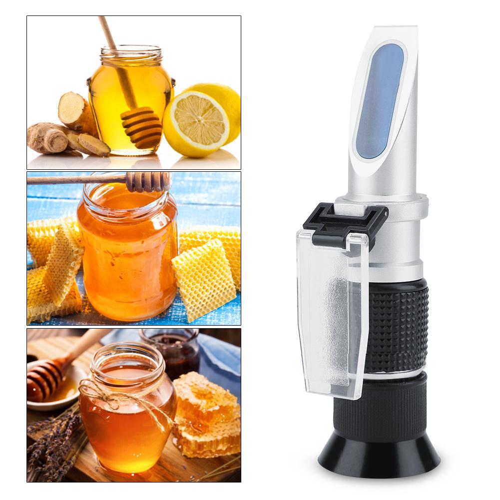 3 In 1 58 90percent  Accurate Brix Refractometer Honey Sugar Content Baume Degree Tester Meter
