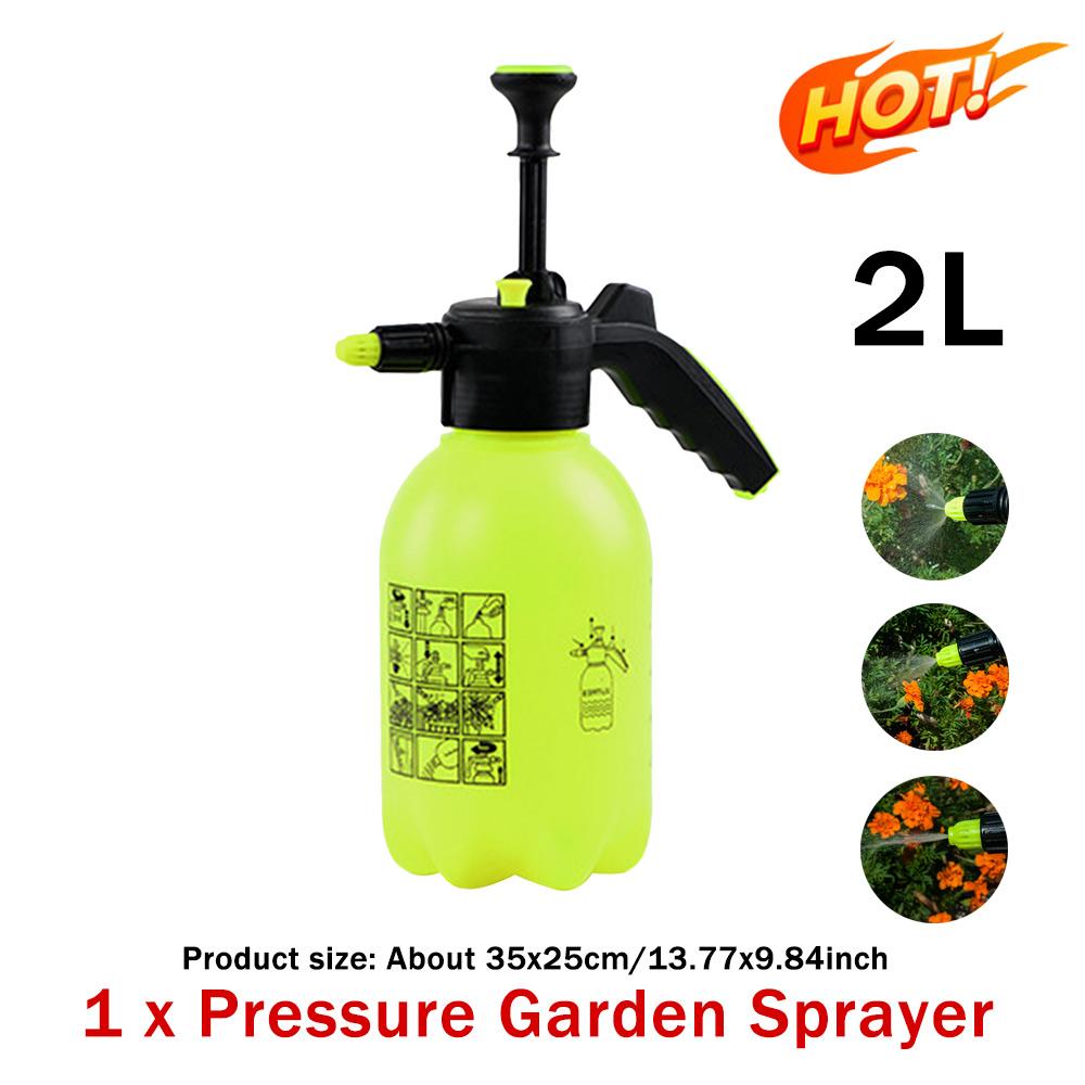 2L3L Pumped Pressure Sprayer Air Compression Pump Manual Pressure Sprayer Garden Watering Irrigation Disinfection Spray Bottle