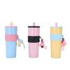 New Handy Rope Handy Ice Bula Cup Steel Double-layer Vacuum Insulated Cup High Appearance Horizontal Straw Cup