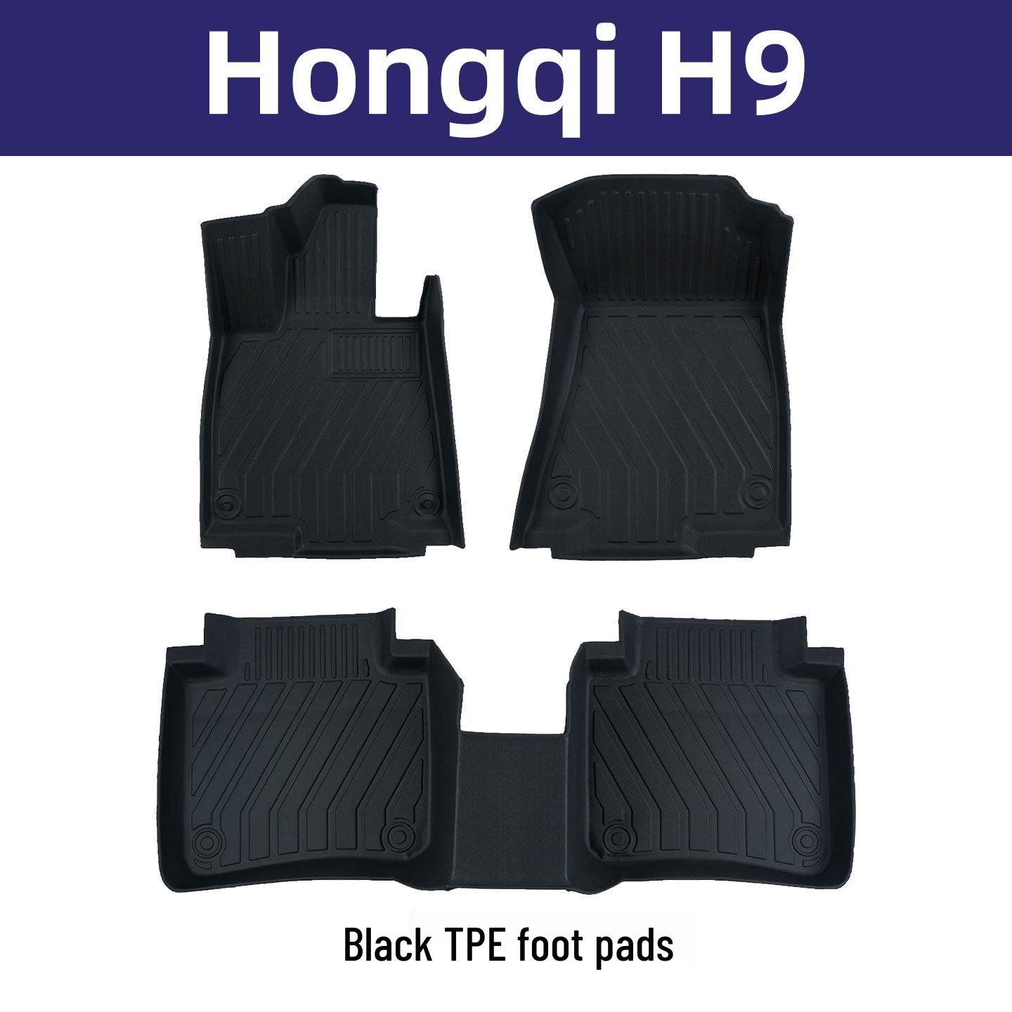 

Eco-friendly TPE Double Layer Floor Mats for Hongqi H9 - Wear-resistant Interior Protection. 20-26 Edition【Hongqi H9 Five-seater】