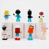 8PCS TV Figure Stranger TV Plays Figure Toy Will Byers Eleven Dolls Action Figure Cake Collect Decoration Gift