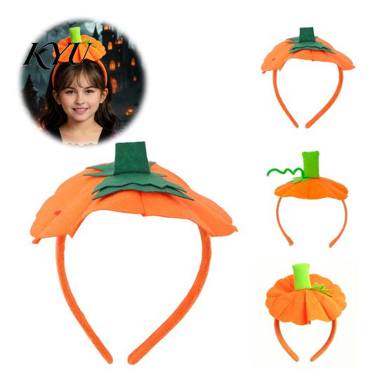 Feiertags-Kostüm-Haarreif Halloween 3D Kürbis-Haarreif für Kinder, Verkleidungs-Haarreifen Kinder-Haarreifen Band, Accessoire Thanksgiving-Fest Cosplay-Party