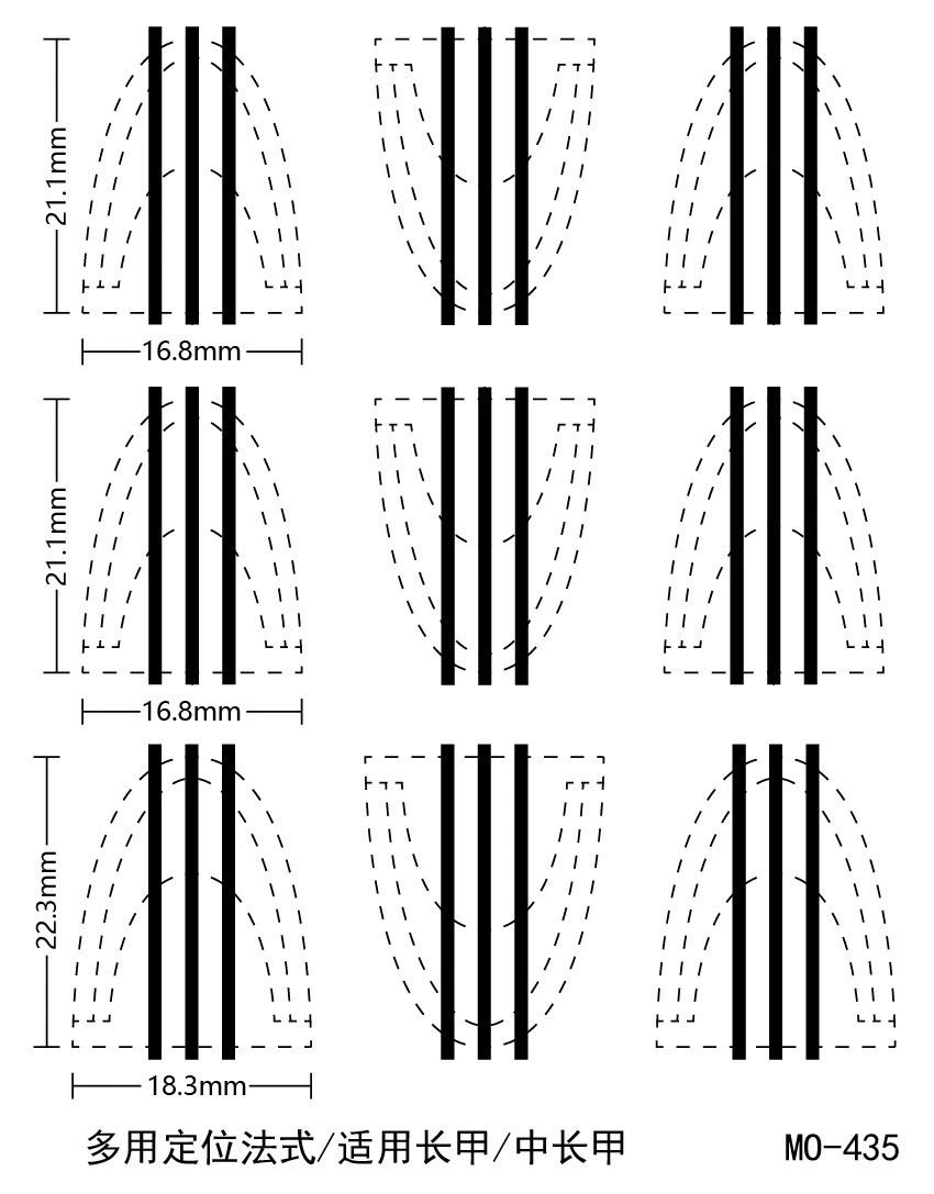 

Transparent French Manicure Guide Stickers Strong Adhesive Nail Art Decals Manicure DIY Sencil 3D Styling Accessories Tools