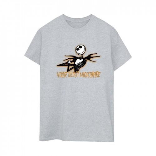 The Nightmare Before Christmas Womens/Ladies Your Worst Nightmare Boyfriend T-Shirt