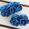 Denim Blue Flower Banana Clips Camellia Floral Twisted Hair Clip Sweet Women Vertical Clip  Daily