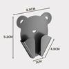 Wall Mounted Scissor Storage Rack Practical Punch-Free Scissor Display Shelf Self-adhesive Scissor Fixed Organizer Case