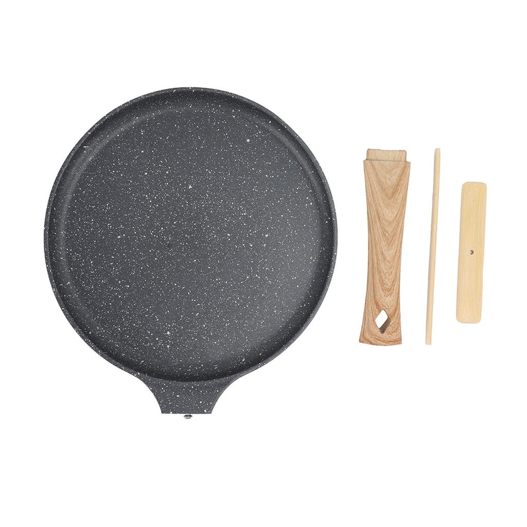 Frying Pan Prevents Stick Medical Stone Coating Aluminium Alloy Integrated Die Casting Breakfast
