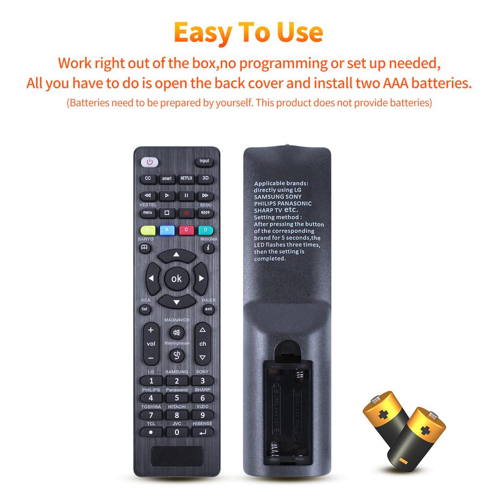 Xiaomi Universal G006 TV Remote Replacement Control Compatible with LG And Multiple Brands