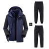 Couple's Ski Set: Men's 3-in-1 Jacket & Women's Plus-Size Waterproof Pants