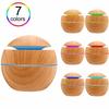Wood Grain Air Humidifier Ultrasonic Mini Mist Maker Personal Mist Air Purifier  Dorm Room Use