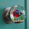 Decorative Door Handle High Durability Simple Installation Nature-Inspired Transparent Doorknob Cabinet Pull