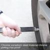 25/30/40cm Tire Iron Steel Spoon Durable Steel Rim Opener Lever Multi-Purpose Heavy Duty Crowbar