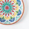 TarHong Rio Medallion Dinner Melamin Spülmaschinenfest Perfekt für Draußen und PAN1105DPMB Teller, 27cm, Bruchfestes Geschirr, Kunststoff, Sicher, Stilvoll,