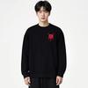 Li Ning Round Neck Pullover Trendy Sports Lifestyle Comfortable Fashion Versatile Simple Vitality Sweatshirt Men sweatshirt AWDVH39-1