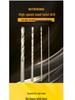 Extra Long 5060 Cm Twist Drill Bit, 500mm High-Speed Steel, Straight Shank for Deep Hole Drilling In Stainless Steel, Wood, 468 Industrial Series.