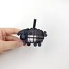 Yogodlns Keychain Bag Charm PU Leather Plaid Sheep Handmade Woven Rope Premium Cute Durable Phone Strap Purse Decoration Gift