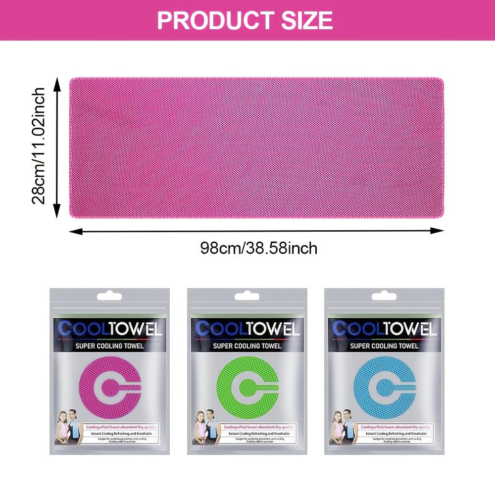 5pcs/1pc Outdoor Personal Care Sports Quick-Drying Towel, Portable And Easy-to-Use Outdoor Sports Cooling Towel, Reusable