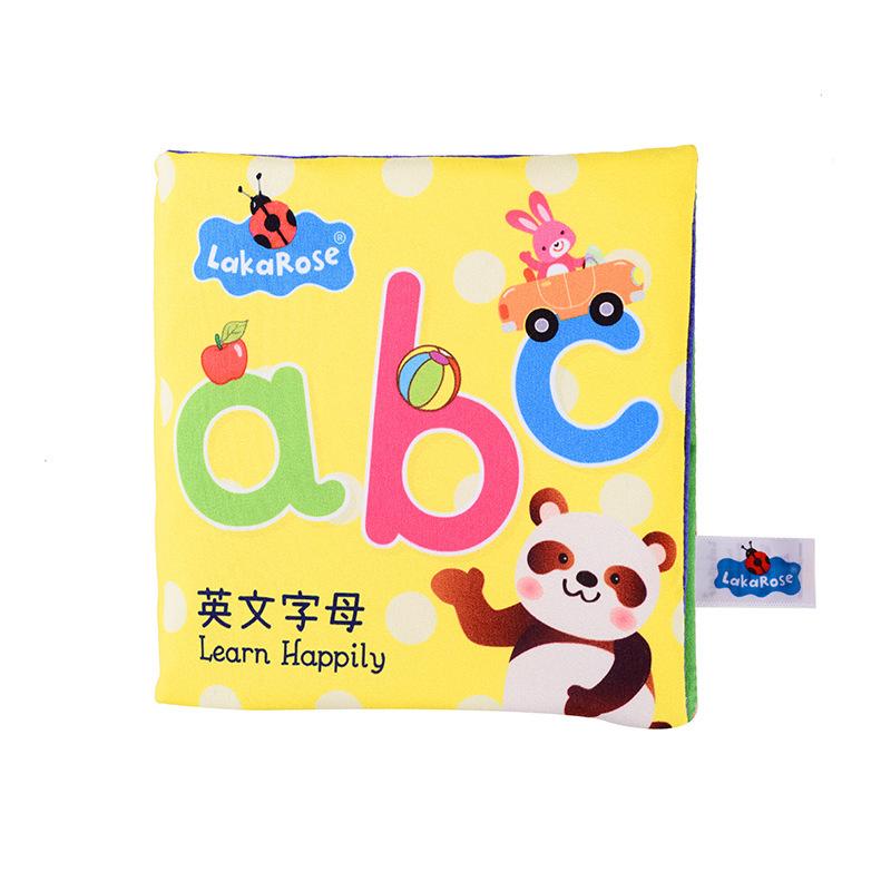 

Cloth Book Baby English Alphabet Number Sound Paper Early Toy Education Letter