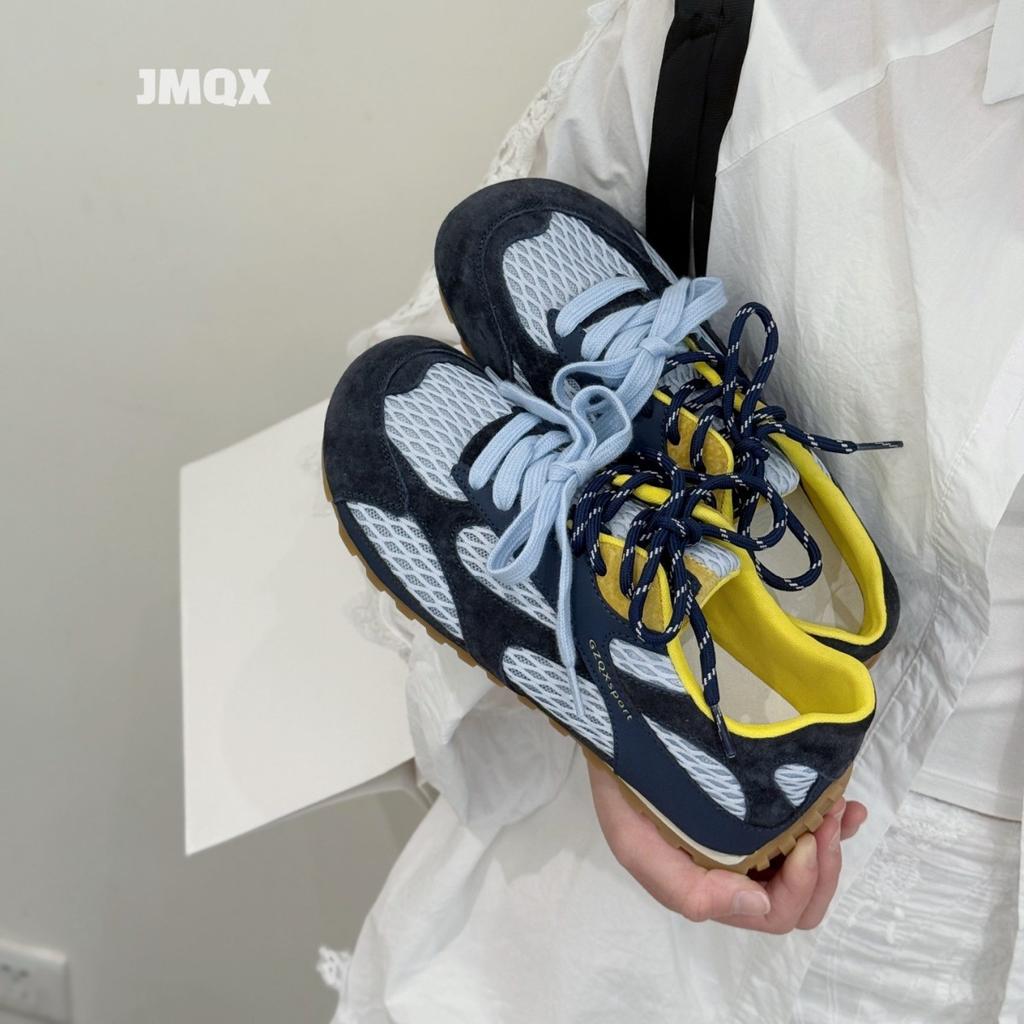 2025 Sommer neue Mesh Mode atmungsaktive Sport Moral Trainingsschuhe Damen leichte lässige Dad Schuhe Outdoor Forrest Gump Schuhe