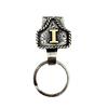 Western Cowboy Letter Keychain Vintage Initial A-Z Key Clip Metal Key Chain Belt Keyring Denim Style Accessory