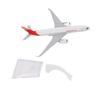330 Airplane Model Alloy Decoration Ornament Plane Model Toy with Display Stand for Christmas