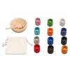 Balls Cups Color Sorting Toy Fine Motor Training Color Sorting Early Educational Wooden Sorter Game