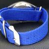 USED HMT PILOT AUTHENTIC INDIAN MENS MANUAL WINDING BLUE DIAL WATCH A430100-2 R101-a430100