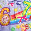 94238 Girls Steal A Brainrot 67 Printed Bow Party Sleeveless Princess Dress