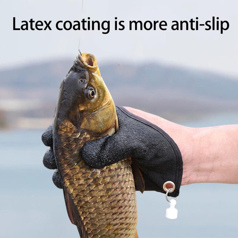 Puncture Resistant Landing Gloves for Handling Fishing Glove Latex Fish Catching Gloves Fishing Accessories